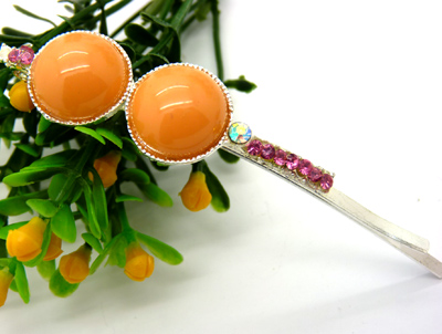 糖果色 合 金发饰 合金压夹