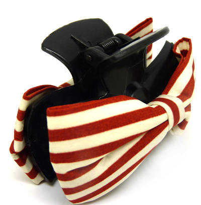 布艺大号抓夹发抓 发夹 蝴蝶结头花发饰 