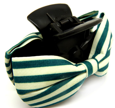 布艺大号抓夹发抓 发夹 蝴蝶结头花发饰 发卡头饰（大号）