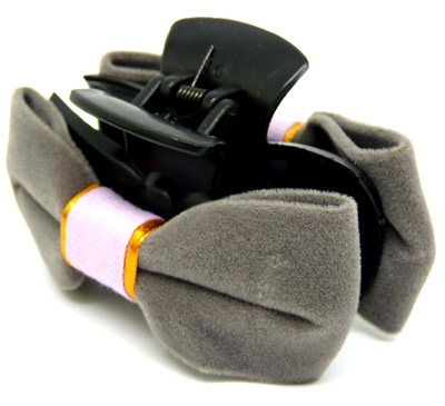 韩国时尚布艺大号抓夹发抓 发夹 蝴蝶结头花发饰 发卡头饰（大号）