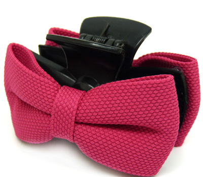 大抓夹 发抓马尾大夹子 头饰简约时尚蝴蝶结爪夹 韩式淑女发夹（大号）