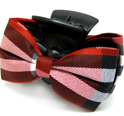 新款韩版头饰 饰品头饰 布艺蝴蝶结抓夹 发抓发夹发圈发饰（大号）