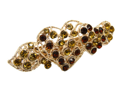 水钻合金 日韩新款 时尚边夹发卡马尾夹横夹