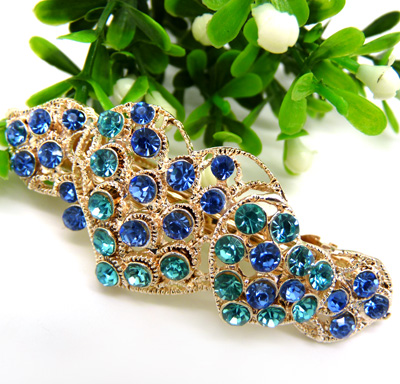 合金蝴蝶结发夹顶夹发饰 马尾夹横夹	