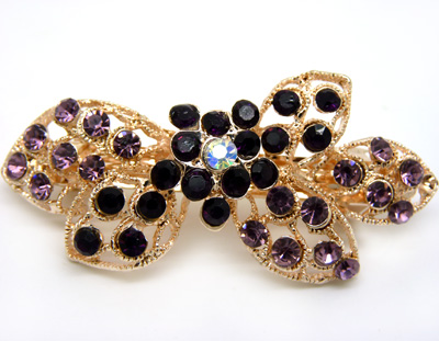 韩版最新头饰弹簧夹 水钻合金发夹顶夹发饰 时尚边夹发卡 马尾夹横夹 奢华头饰--------2