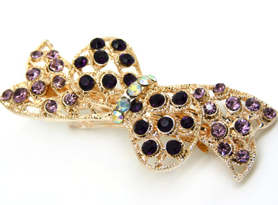 水钻合金发夹顶夹发饰 时尚边夹发卡 马尾夹横夹 奢华头饰--------2	