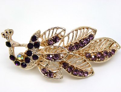 水钻合金发夹顶夹发饰 时尚边夹发卡 马尾夹横夹 奢华头饰--------2	