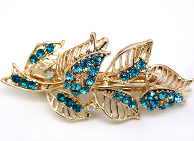 水钻合金发夹顶夹发饰 时尚边夹发卡 马尾夹横夹 奢华头饰--------2	