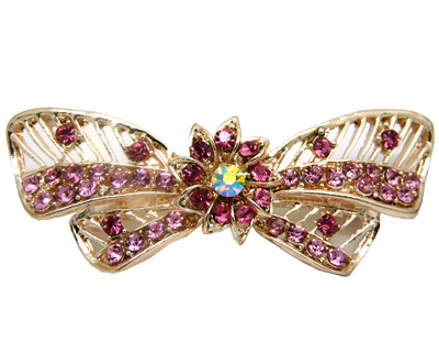 水钻合金发夹顶夹发饰 时尚边夹发卡 马尾夹横夹 奢华头饰--------2