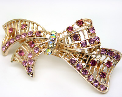  水钻合金发夹顶夹发饰 时尚边夹发卡 马尾夹横夹 奢华头饰--------2