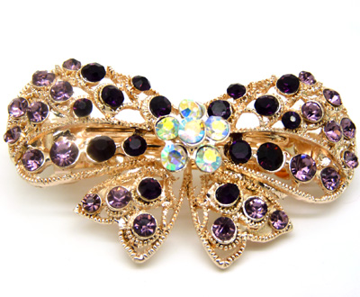 水钻合金发夹顶夹发饰 时尚边夹发卡 马尾夹横夹 奢华头饰--------2	