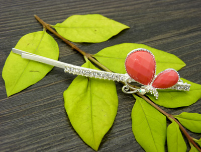 韩版发卡子发饰品 水钻合金发夹头饰水晶石镶钻