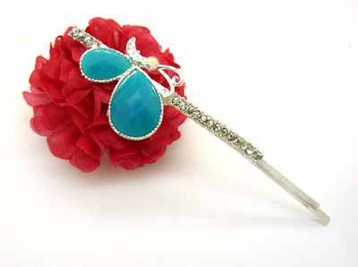 韩版发卡子发饰品 水钻合金发夹头饰 永久保色