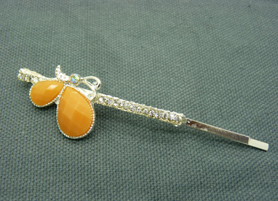 韩版发卡子发饰品 水钻合金发夹头饰水晶石镶钻