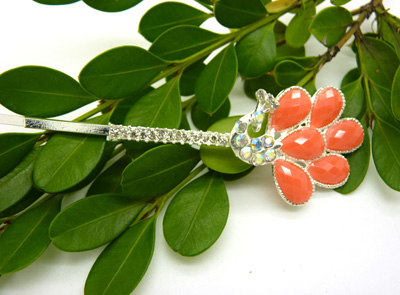 时尚女水钻合金发夹头饰一字夹发卡子发饰品韩国正品