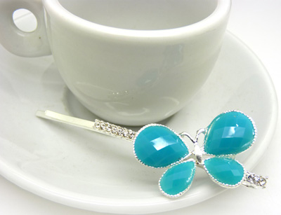 时尚女水钻合金发夹头饰一字夹发卡子发饰品韩国正品