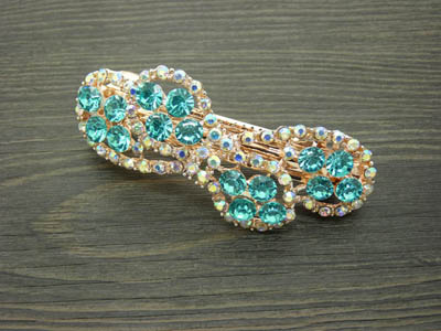  韩版亚克力盘发头饰弹簧韩国正品 永久闪耀  合金保色