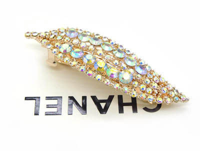 水钻韩版合金发夹韩国正品 永久闪耀 合金保色