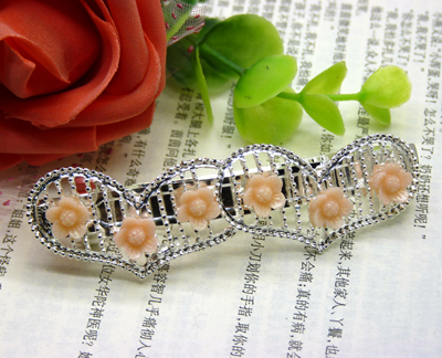 水钻镂空复古蝴蝶结发夹横夹顶夹韩国马尾夹