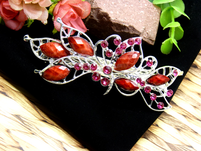 韩版发饰小饰品盘发发夹小顶夹弹簧夹头饰	韩国正品