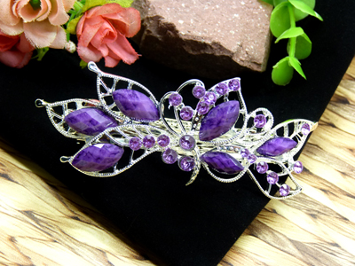 韩版发饰小饰品盘发发夹小顶夹弹簧夹头饰	永久闪耀 