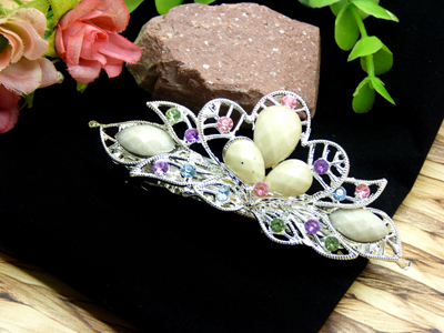 韩版发饰小饰品盘发发夹小顶夹弹簧夹头饰    永久闪耀