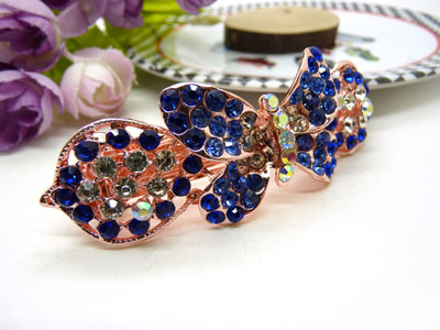 韩国正品 永久闪耀 合金保色 横夹弹簧夹顶夹百搭发卡发夹-12号	