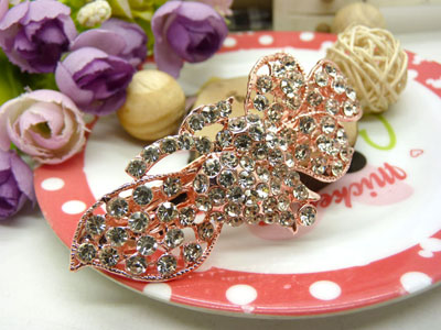 横夹弹簧夹顶夹百搭发卡发夹-12号	 合金保色 永久闪耀  