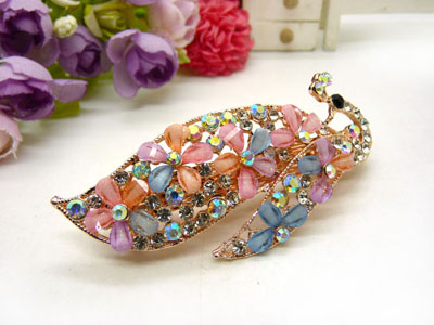 韩版发饰 韩国发夹 水钻发卡横夹 韩版弹簧夹顶夹 头饰女-11号  韩国正品 永久闪耀  