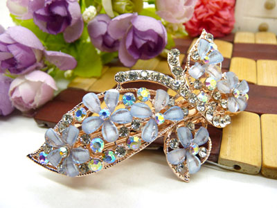 韩版发饰 韩版弹簧夹顶夹 头饰女-11号   合金保色  永久闪耀 