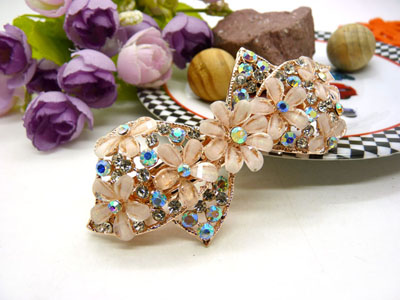 韩国正品  永久闪耀 合金保色  水钻镶钻头饰女-11号	