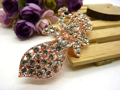 韩国水晶饰品盘发必备头饰发饰 横夹弹簧夹顶夹百搭发卡发夹-12号