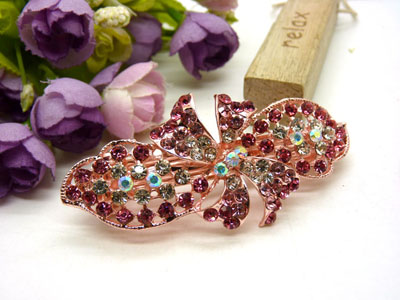 横夹弹簧夹顶夹百搭发卡发夹-12号		合金保色