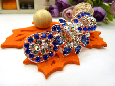 水晶饰品盘发必备头饰发饰百搭发卡发夹-12号