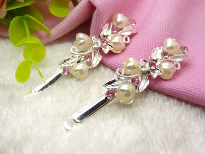 韩国正品  合金保色 永久闪耀 韩版边夹刘海夹对夹-18号