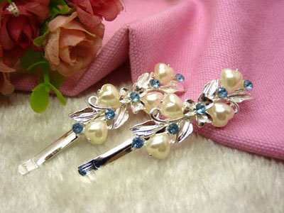 韩国正品 永久闪耀 合金保色韩版边夹刘海夹对夹-18号	