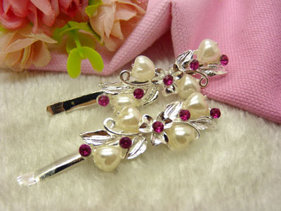 韩国正品  合金保色  永久闪耀韩版边夹刘海夹对夹-18号