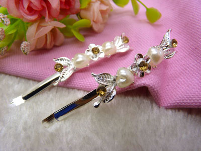 韩国正品 永久闪耀 合金保色韩版边夹刘海夹对夹-18号