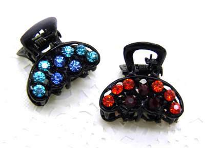 韩版饰品合金水钻抓夹头饰-合金水钻爪夹