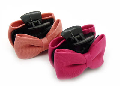 韩版大号蝴蝶结抓夹韩版头饰头花 -大爪夹	