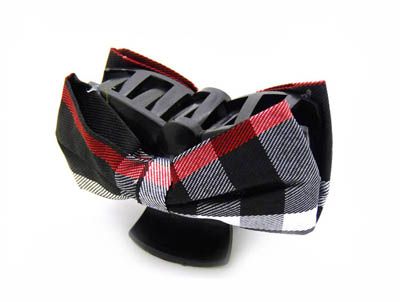 新款布艺大蝴蝶结抓夹顶夹 发饰头饰 -饰品个性爪夹	