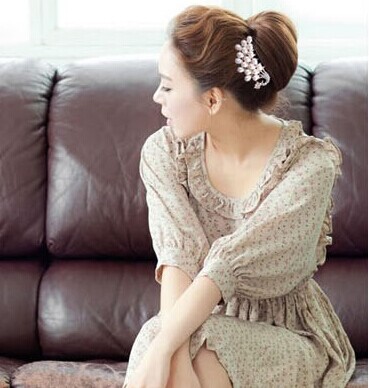 韩潮镶钻水钻盘发插梳发梳发插发簪插梳盘发发饰-15	