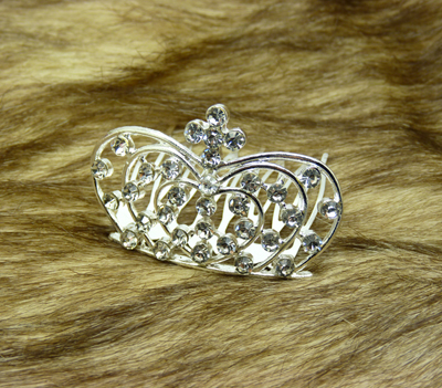 新款时尚最美新娘饰品小钻合金韩式彩钻皇冠