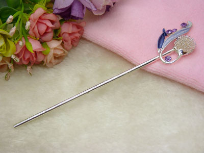 手工复古典岫玉发簪子发叉汉服旗袍古装头饰发叉-27号