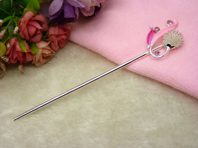 手工复古典岫玉发簪子发叉汉服旗袍古装头饰发叉-27号