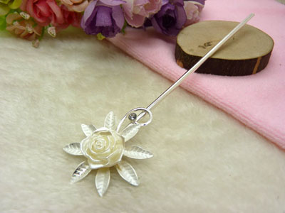 手工复古典岫玉发簪子发叉汉服旗袍古装头饰发叉-27号