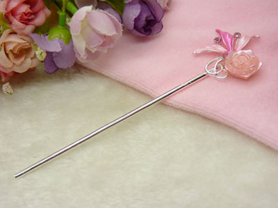 手工复古典岫玉发簪子发叉汉服旗袍古装头饰发叉-27号