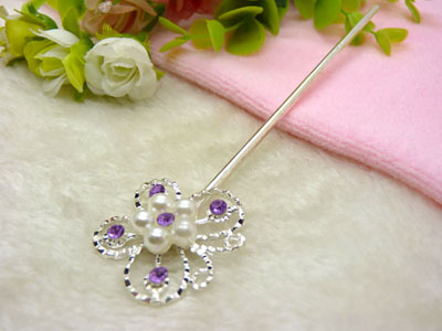 手工复古典岫玉发簪子发叉汉服旗袍古装头饰发叉-27号