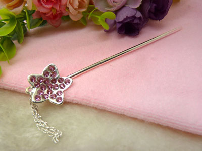 手工复古典岫玉发簪子发叉汉服旗袍古装头饰发叉-27号	