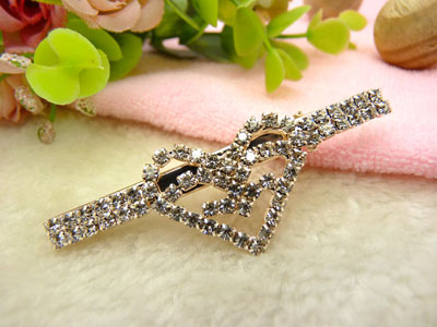 韩国鸭嘴夹发饰水钻发夹边夹一字夹刘海夹